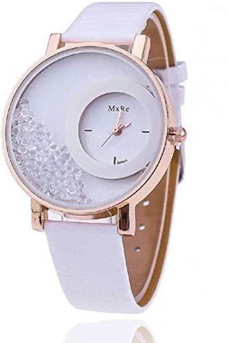 Analogue White Dial Women's & Girl's Watch - RB-Mxre-white