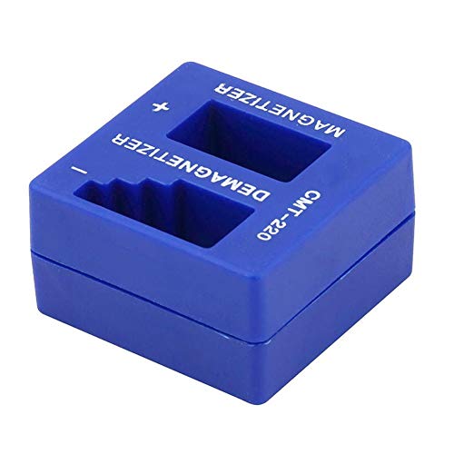 Magnetizer, Maserfaliw Durable Magnetizer Demagnetizer Screwdriver Tip Screw Bit Magnetic Pick Up Tool - Blue, Home Essential Tools, Holiday Gifts.