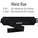 GEARWEAR Travel Running Money Belt for Phone Fanny Waist Pack Pocket with Zipper for Passport While Workout Fitness Jogging