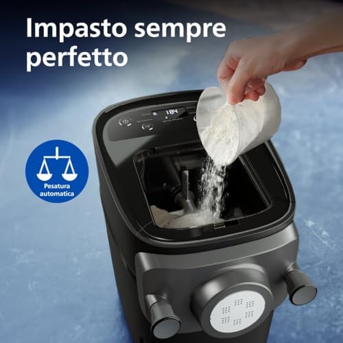 Macchina per la Pasta 7000, tecnologia ProExtrude, 8 dischi, Nero