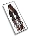 Men's BROWN SUSPENDERS Y Shape Back Elastic Button & Clip Convertible