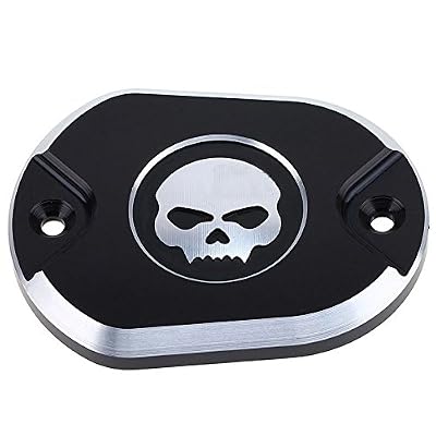 Front Brake Cylinder Fluid Reservoir Cap for Harley Davidson 883 1200 2007-2015