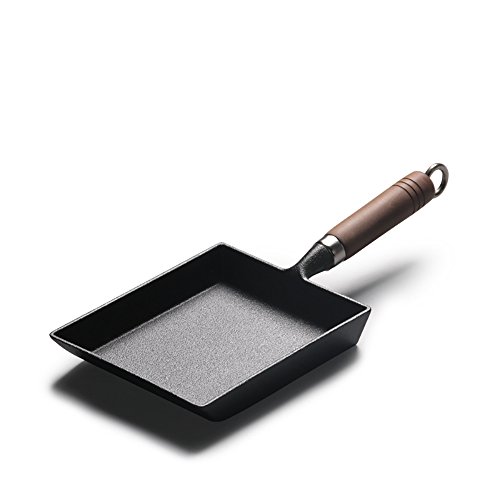 Tamagoyaki Japanese Omelette Pan/Egg Pan,Rectangle Frying Pan Mini Frying Pan Iron Omelette Pan Tamagoyaki-ki Wooden… 2 Tamagoyaki Japanese Omelette Pan/Egg Pan,Rectangle Frying Pan Mini Frying Pan Iron Omelette Pan Tamagoyaki-ki Wooden… - Image 3