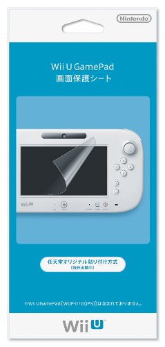 任天堂 Wii U GamePad画面保護シートの商品画像