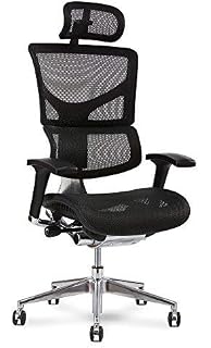 Amazon Com X Chair X4 Leather Executive Chair Black Leather
