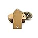 OUNONA 100pcs 94cm Gift Tags Brown Gift Kraft Wedding Paper Tags with 10M free Natural Jute Twine