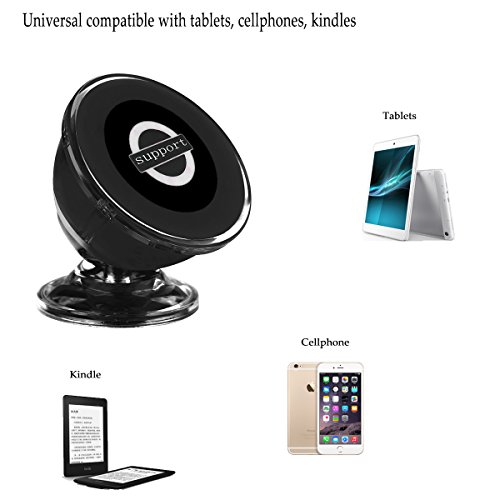 image for ColorCoral Universal Car Dashboard GPS Mount 360 Degree Magnetic Dashb