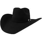 Original Tombstone 20X Western Cowboy Felt Hat - 8 Seconds Style - Black