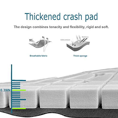 image for AceList Kids/Youth 5-12 Years Sports Honeycomb Compression Knee Pad El