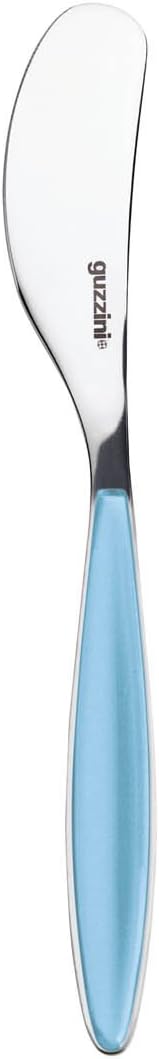 Guzzini 23000681 Feeling Knife, Stainless Steel, Sea Blue,16 cm