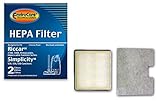 EnviroCare Replacement HEPA Vacuum Cleaner Filter