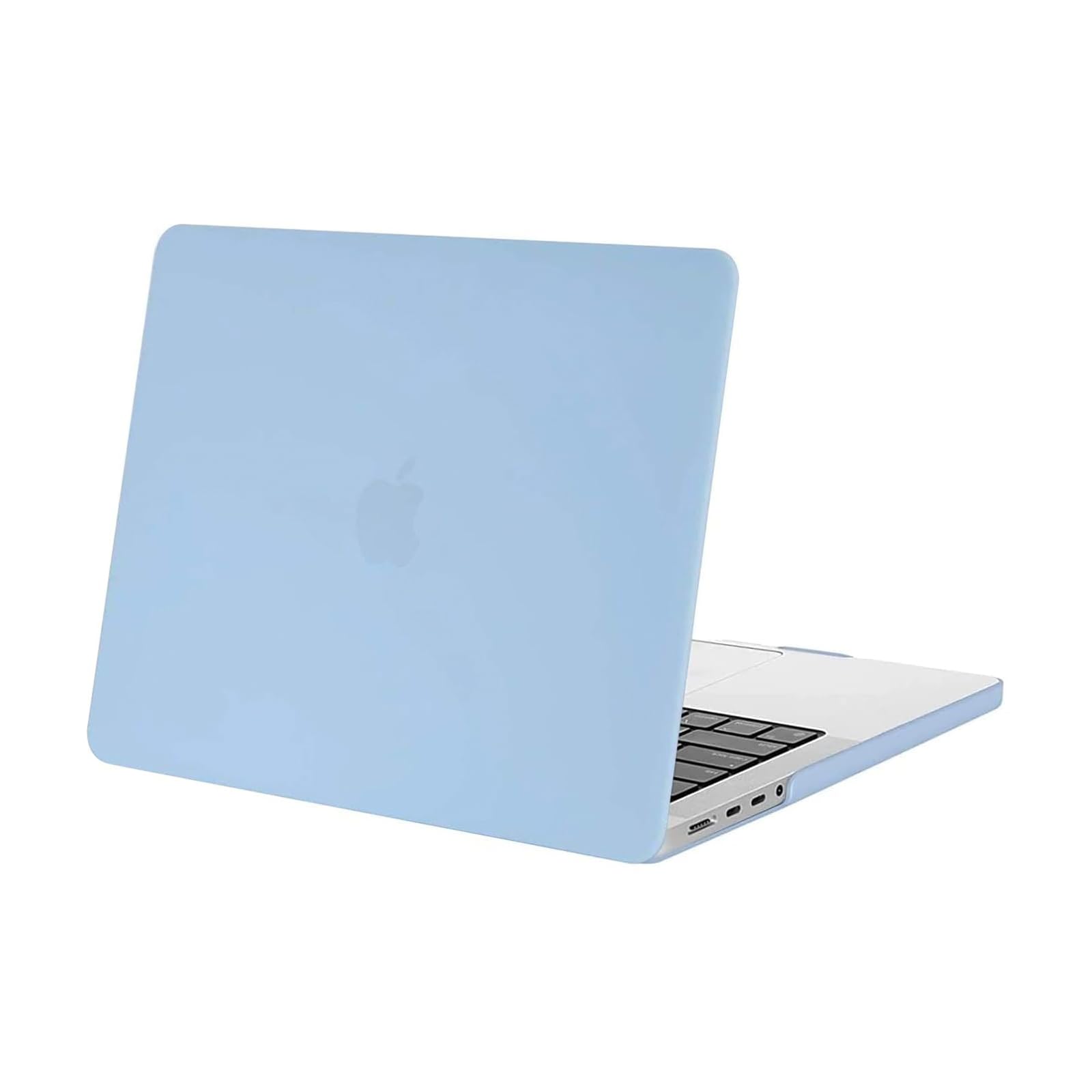 MOSISO Compatible with MacBook Pro 14 inch Case 2026 2025-2021 M5 M4 M3 M2 M1 A3434 A3112 A3185 A3401 A2918 A2992 A2779 A2442 Touch ID, Protective Plastic Hard Shell Cover, Airy Blue — image 1