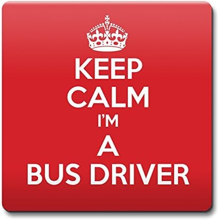 KEEP CALM I'm a Bus Driver Coaster Coffee Cup Gift Idea present jobs