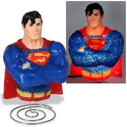 Official Dc Superman Indoor Lamp - Chiseled Ice Design