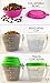 MAXY Dog Food Travel Container, BPA-Free Pet Food Storage Container, Portable Collapsible Bowl and Measuring Cup Combo for Pet Travel, Reusable Plastic Bowl for Cats and Dogs – Mirecekthumb 2