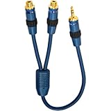 Acoustic Research AP-043N Performance Series Mini Y to RCA Adapter (Discontinued by Manufacturer)