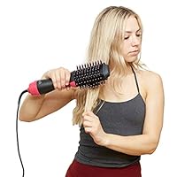 Beauty Hair Brush Dryer - Hairdryer/Straightener/Blowdryer/Volume/Straightening/Styling - Blow Dryers - Hot Volumizing Hairbrush - Amazing Salon Drying - Hair Blower - Volumize Hair dryer - Pro Styler