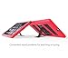 MoKo Case Fit iPad Air 2 - [Kickstand] Durable Hybrid Silicone + Hard Polycarbonate Kid Proof, Shock-Absorption with Foldable Stand Cover Fit Apple iPad Air 2 9.7