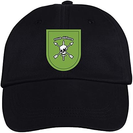 Special Forces Nous Defions Hat Cap 10th SFG - Black