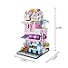 LOZ Building Block Toys DIY Mini Street Cake Shop Birthday Adults Kids Girls Gifts, Office Building kit