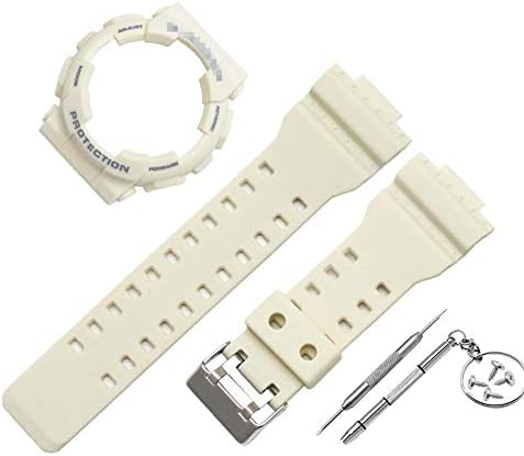 arthomer 26mm Natural Resin Replacement Strap For Watch Casio G-Shock GA-110 GA100 GD-120