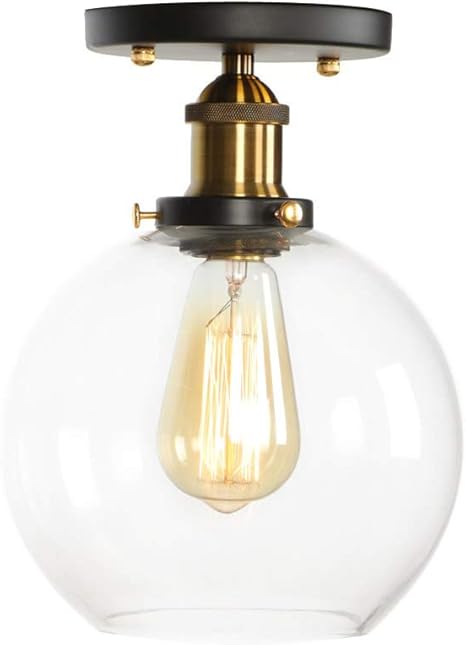 Antike Industriedeckenleuchte, Rustikal Gang Leuchten Decke Flur Balkon