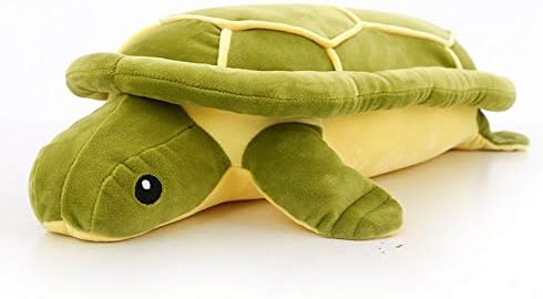Zicue Sea Turtle Soft Doll,Stuffed Plush Toy Hug Doll Throw Pillows for Couch Ded-Green