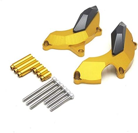 QAZWSX Motorcycle Frame Sliders Engine Anti-Fall Block Protect The Engine Side Cover For Yamaha YZF-R3 MT-03 R25