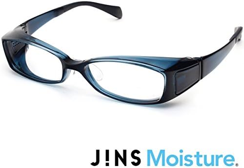 JINS Moisture (R) to Keep the Moisture Moisturizing Glasses with Tank Square Blue
