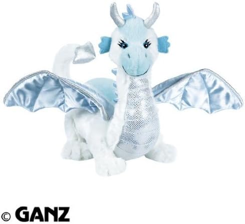 Webkinz Ice Dragon with Trading Cards