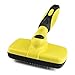 Rosmax Self Cleaning Slicker Brush,Dog Brush for Grooming,Removes Tangled Knots,Mats,Undercoat and Loose Hair with Minimal Effort,Easy to Clean,Fits Small,Large Dog and Cat,Short and Long Hair