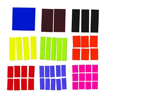 Dowling Miner Magnetic Fraction Squares, Set of 9