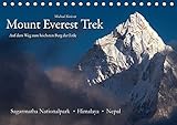 Mount Everest Trek (Tischkalender 2020 DIN A5 quer): Auf dem Weg zum höchsten Berg der Erde (Monats by 