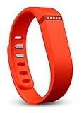 Fitbit Flex Wireless Activity + Sleep Wristband, Tangerine, Small/Large