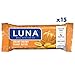 LUNA BAR - Gluten Free Snack Bars - Creamy Dreamy Peanut Butter -8g of protein - Non-GMO - Plant-Based Wholesome Snacking - On the Go Snacks (1.69 Ounce Snack Bars, 15 Count)