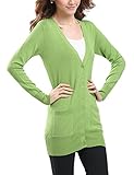 CLJJ7 Women's Thin Button Down Knit Cardigan Sweater