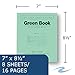 Roaring Spring Recycled Exam Green Book, 8.5