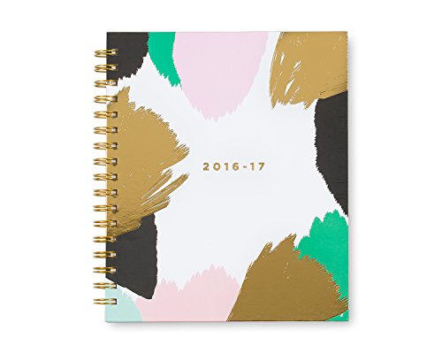 Ashley G for Blue Sky "Multi Abstract" 7 x 9 Weekly/Monthly Planner, Academic Year Jul 2016 - Jun 2017