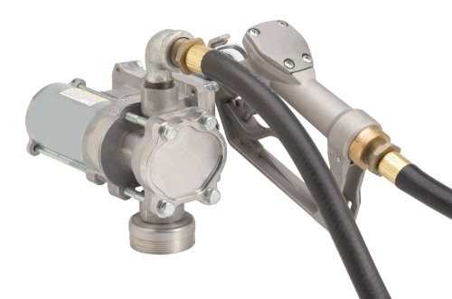 Action Pump EC0-8 Economy Pump for Fuel Transfer, 12 volt, Dispenses 8 GPM, with 15' Power Cord, for Tanks up to 120 Gallons