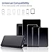 Portable Charger 24800mAh High Capacity Power Bank Enhanced External Battery Packs Charger Dual Output with LCD Digital Display Charging Portable Phone Charger for Smartphone, Android,Tablet and More