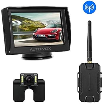 Amazon.com: AUTO-VOX M1W Wireless Backup Camera Kit, Super ... pyle rear view camera wiring diagram 