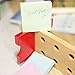 Mestron 4 Candy Colors Sticky Notes, 12 Pads/Pack, 100 Sheets/Pad, 3 in x 3 in Self-Stick Notes Easy to Post