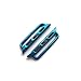 Apple Watch band connector, HuanlongTM Stainless Steel Adapter, Apple Watch Band Connector for Apple Watch Iwatch (38mm Blue)