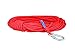 WUKONG Fishing Magnet Rope w/Carabiner, 6MM x 20M(65ft) Nylon Twisted Braided Rope,550 Lbs Breaking Strength All-Purpose Braided Rope Sports, Pet Toys, Crafts & Indoor Outdoor Use
