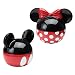 Disney Mickey Mouse and Minnie Mouse Ceramic Salt and Pepper Shaker Set