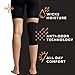 Tommie Copper Unisex Core Compression Knee Sleeve - Black - 3X-Large