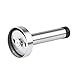 BASEIN Wall Door Stops 6 Pack Rubber Door Bumpers Wall Amount Door Stop Brushed Finish Door Stopper Wall Protector with Hardware Screws 3.74inch
