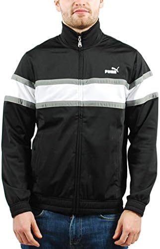 PUMA Apparel Men's Agile Track Jacket, Black, Small