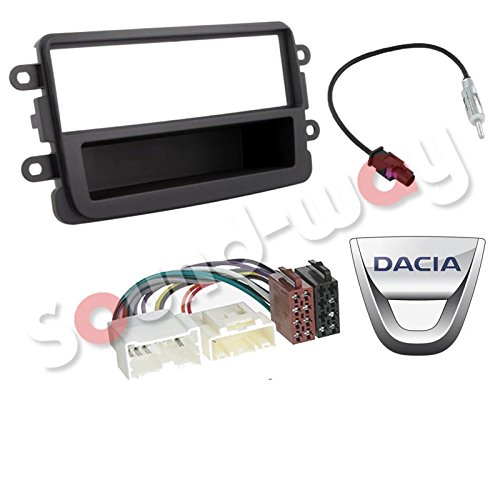 1Din fascia car stereo kit for DACIA sandero duster 2012-2017
