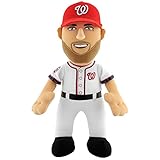 MLB Washington Nationals Bryce Harper Player Plush Doll, 10-Inch, White